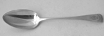 George III Old English tablespoon London 1799 George Smith 3rd battalion of 4th (King's Own) Regiment of Foot