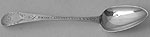 George III Old English Bright-cut teaspoon London 1792 Thomas Ollivant