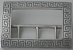 George III buckle greek key border London 1807 George Thomas