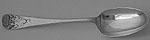 George II Hanoverian teaspoon fancy front shell back London circa 1735 Edward Bennett