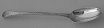 George III Old English pattern dessert spoon wrigglework London 1776 John Lambe