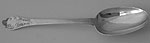 William III and Mary II trefid tablespoon decorated back and front London 1694 William Swadling