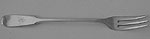 Victorian Fiddle pattern cake or pickle fork Newcastle 1856 David Reid